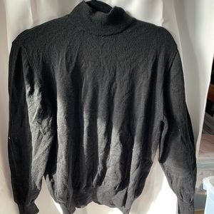 Black Turtleneck Sweater